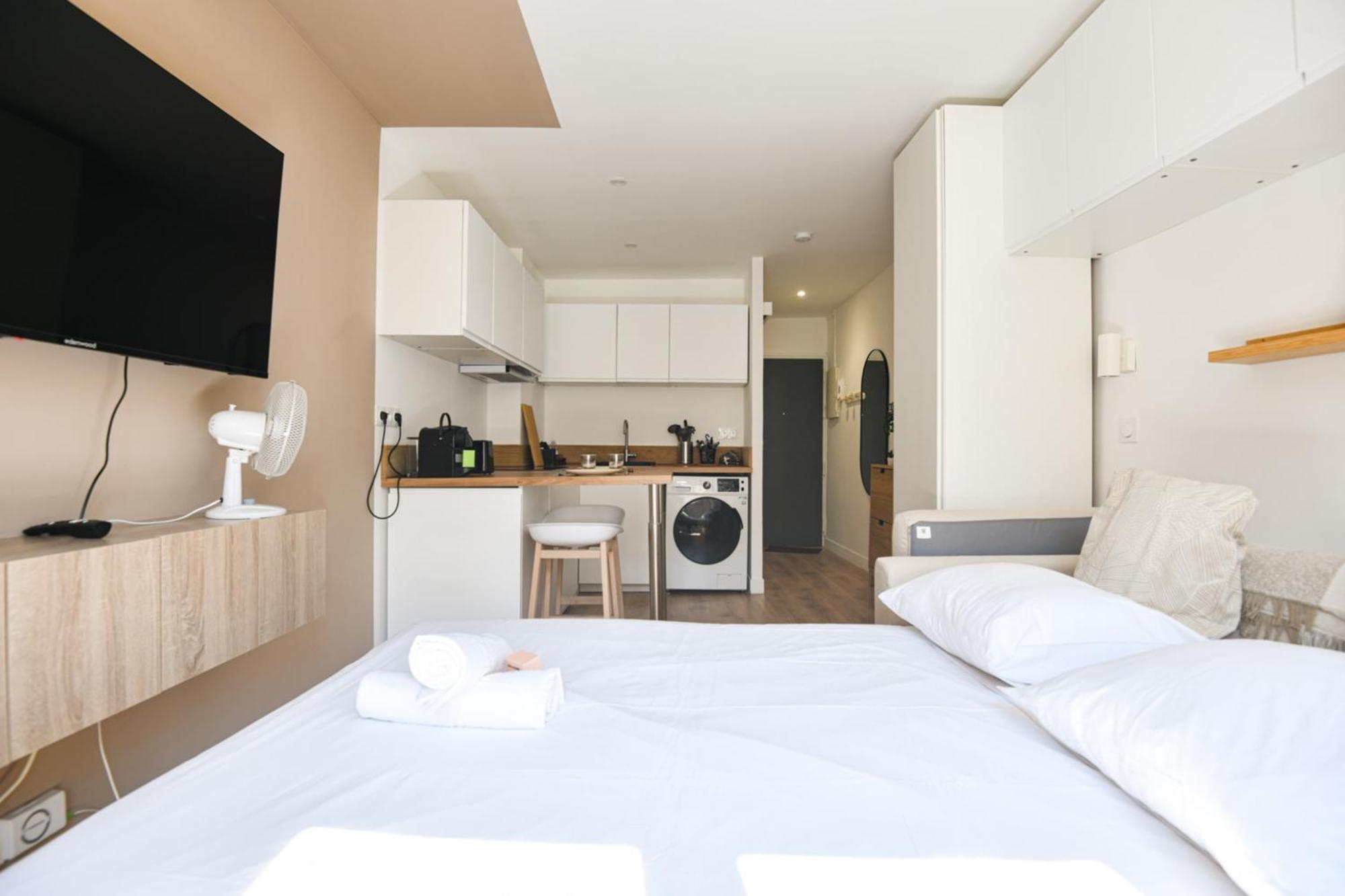 Studio Neuf Et Cosy Sur La Canebiere Vieux-Port Marseille Exteriör bild